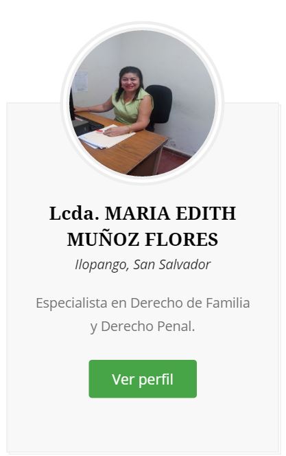 Lcda. MARIA EDITH MUÑOZ FLORES