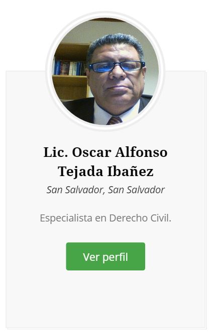 Lic. Oscar Alfonso Tejada Ibañez